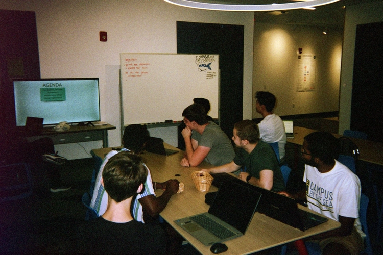 Photo from one of our first general meetings.