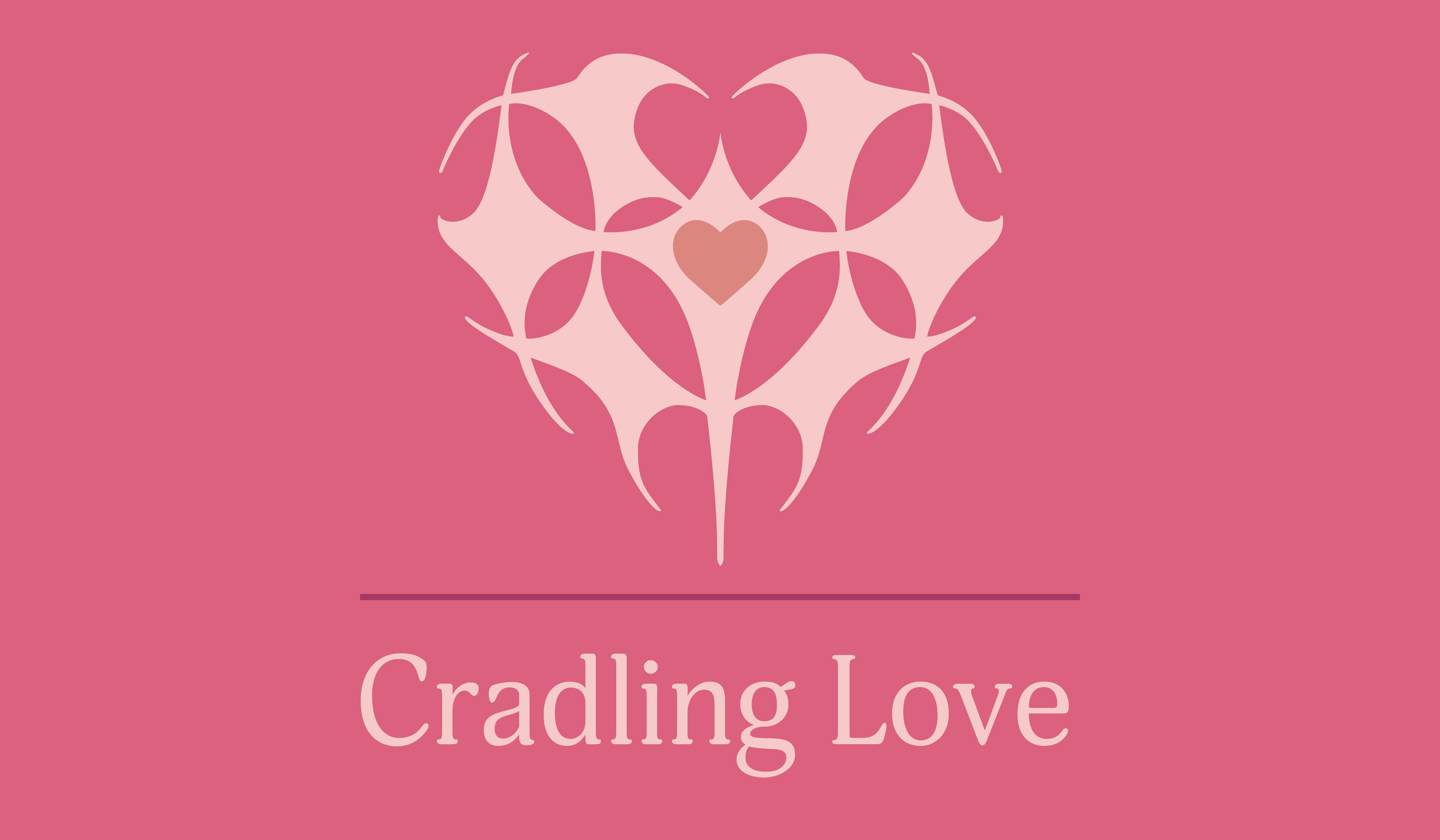 Cradling Love logo designed by Lucas.